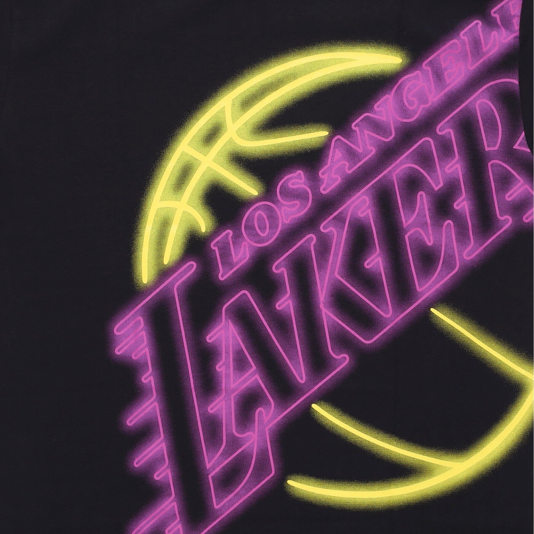 Maglietta Uomo Nba Oversized Bp Neon Tee Loslak Black/true Purple