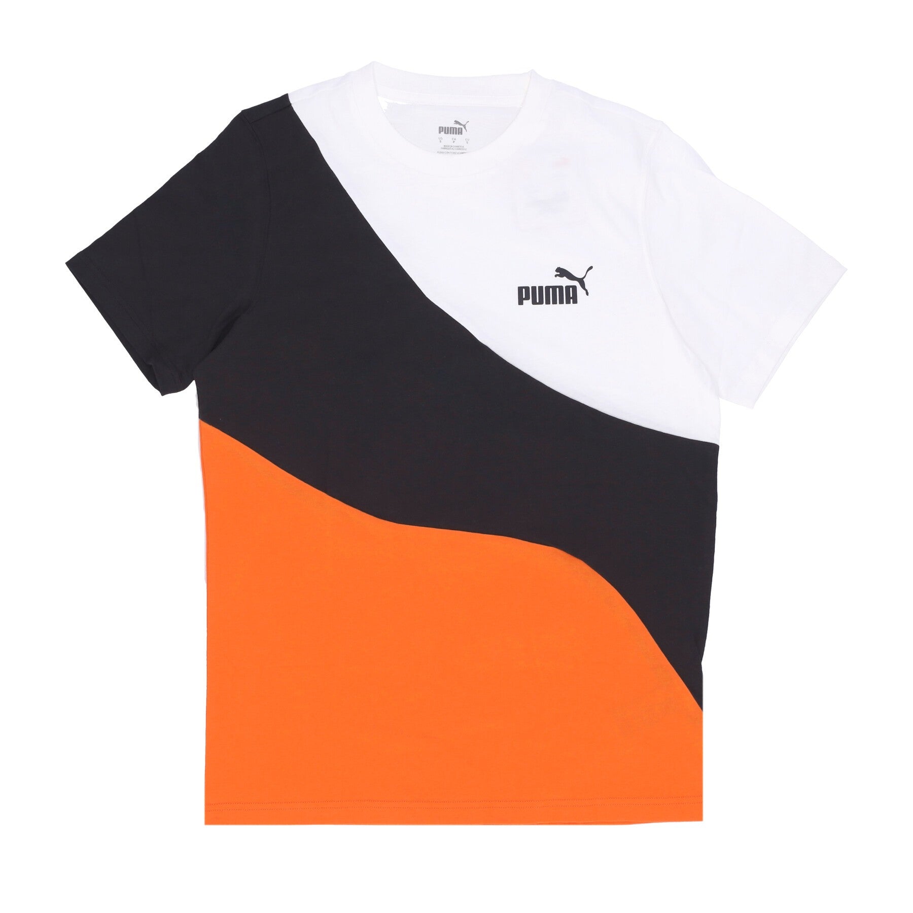 Puma, Maglietta Uomo Power Cat Tee, Cayenne Pepper