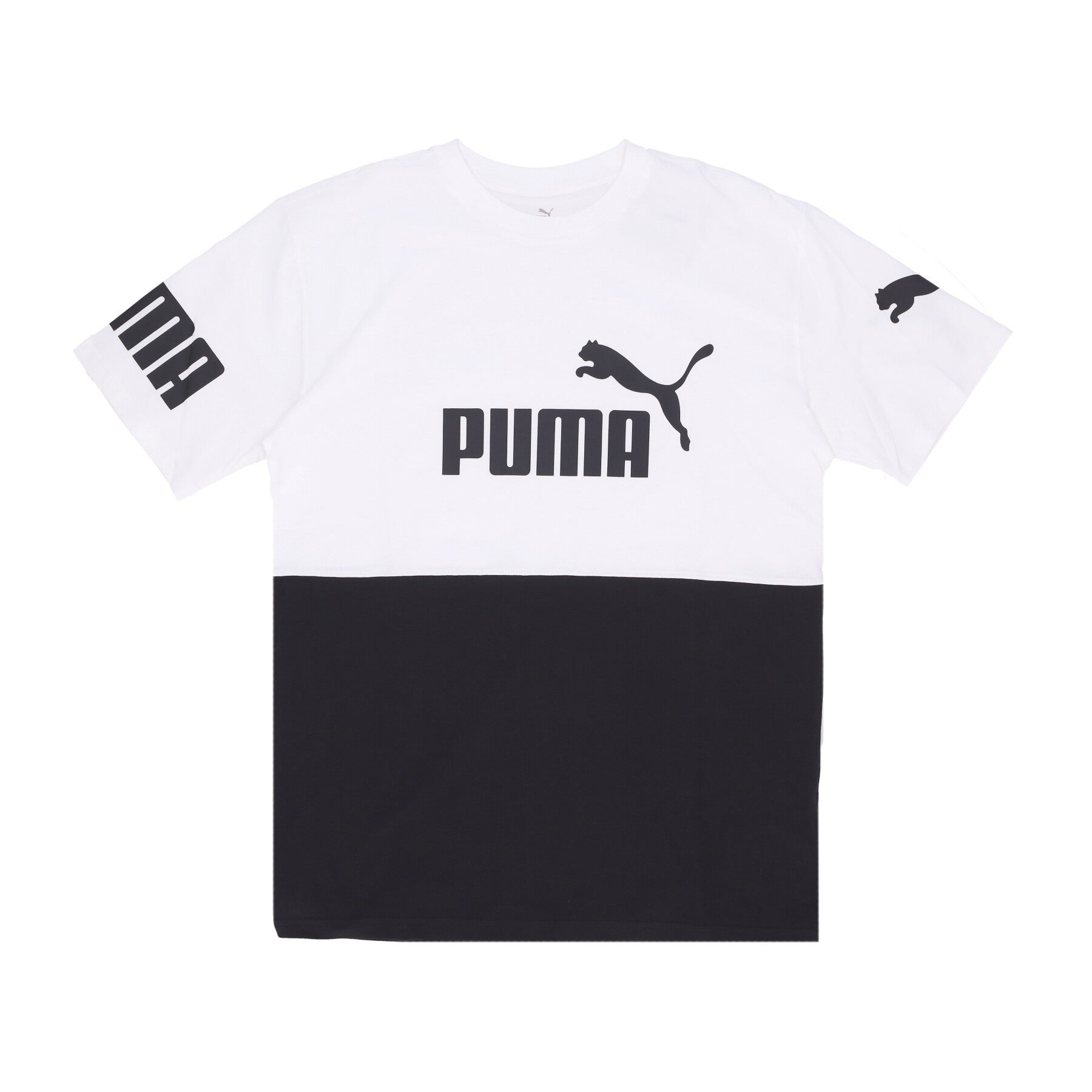 Maglietta Uomo Power Colorblock Tee White