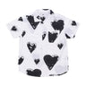 Obey, Camicia Manica Corta Uomo Loveless Woven, White Multi