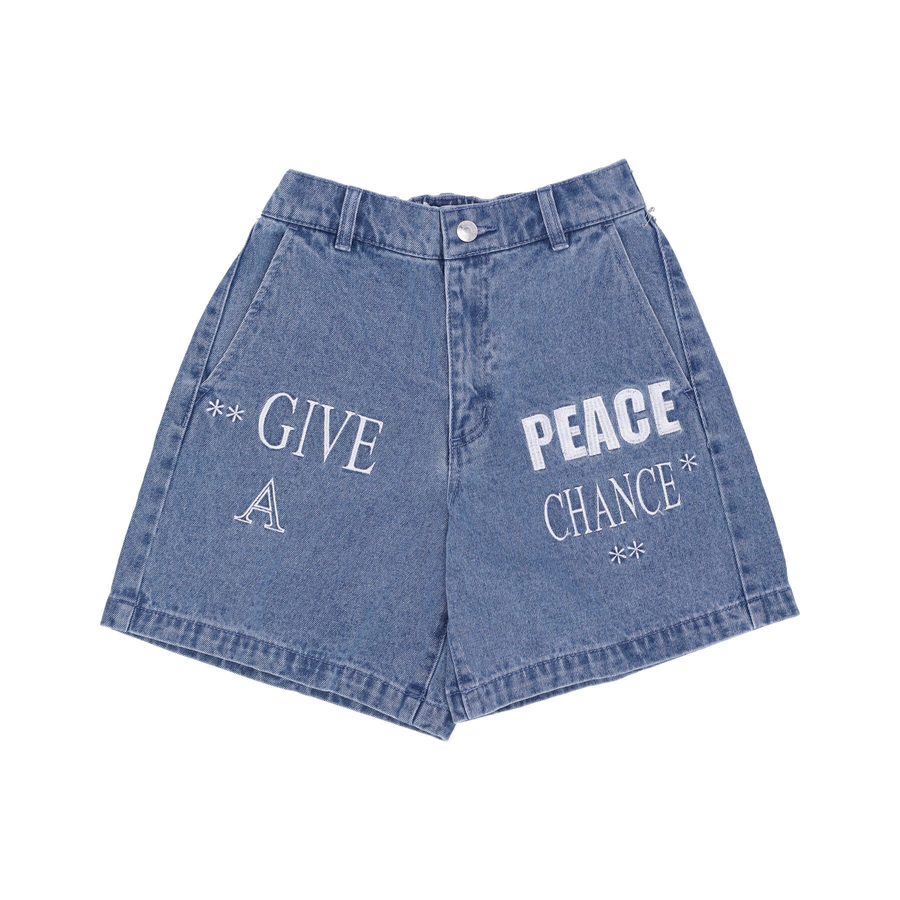 Obey, Jeans Corto Donna Isabel Denim Short, Light Indigo