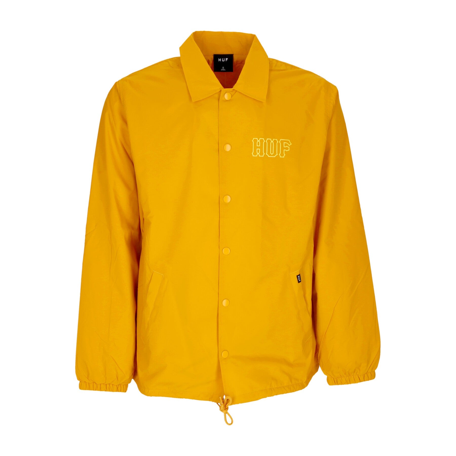 Huf, Giacca Coach Jacket Uomo Set H Coaches Jacket, Gold