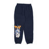 Huf, Pantalone Tuta Felpato Uomo Dicey Fleece Pant, Navy