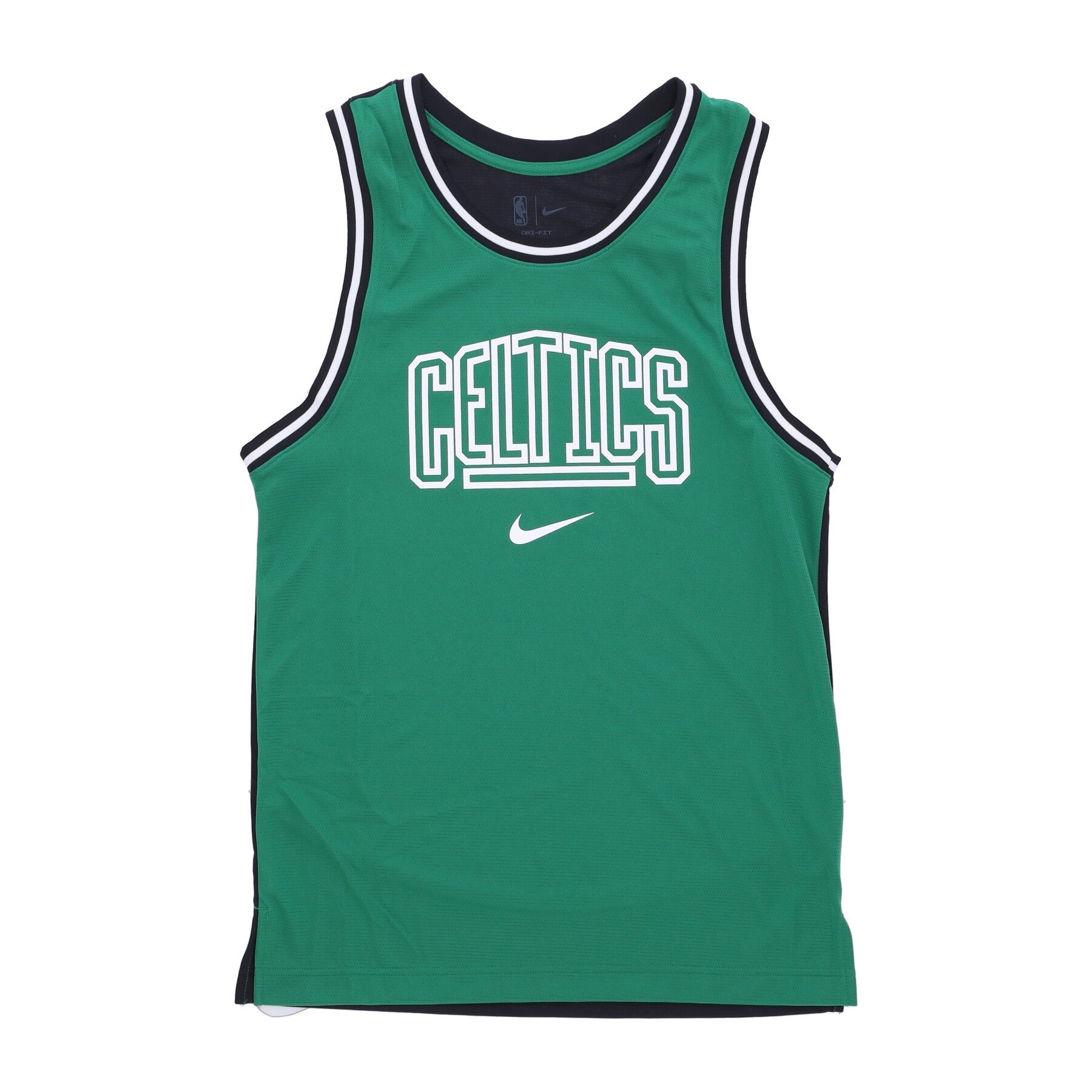 Nike Nba, Canotta Basket Uomo Nba Courtside Dna Dri-fit Graphic Tank Boscel, Clover/black