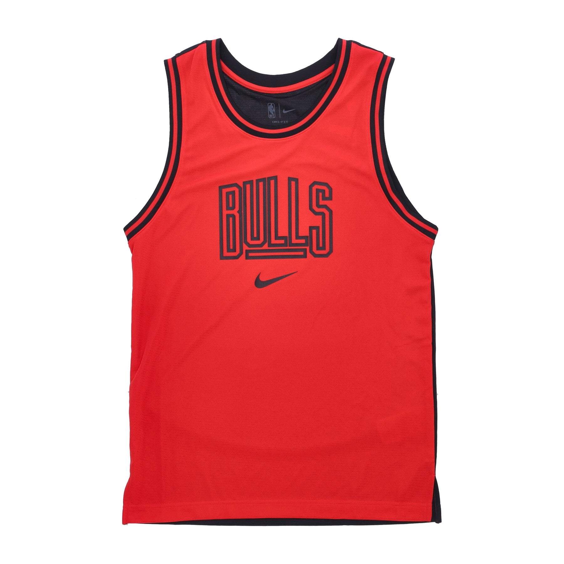 Nike Nba, Canotta Basket Uomo Nba Courtside Dna Dri-fit Graphic Tank Chibul, University Red/black