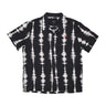 Huf, Camicia Manica Corta Uomo Seismogram Resort Shirt, Black