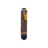 Stance, Calza Media Uomo Bp Jersey Sd, Brown