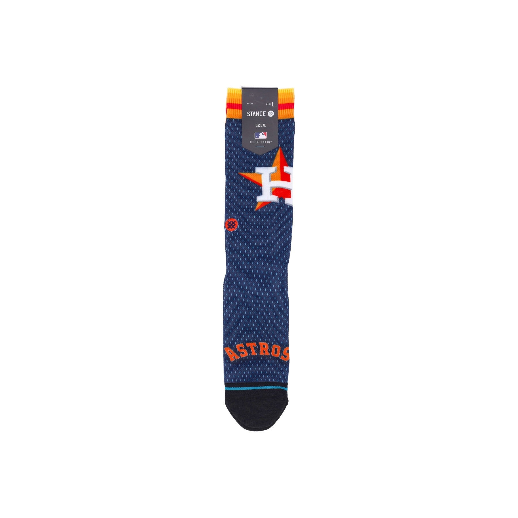 Stance, Calza Media Uomo Bp Jersey Hou, Navy