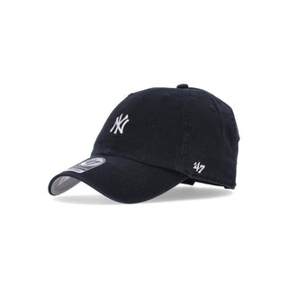 47 Brand, Cappellino Visiera Curva Uomo Mlb Baserunner Clean Up Neyyan, Black/white