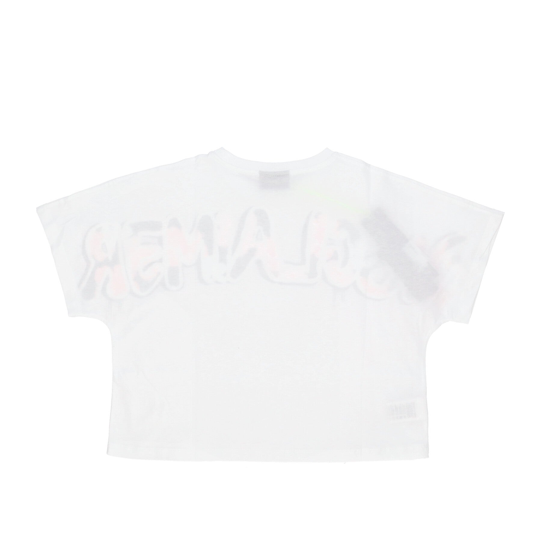 Maglietta Donna Flowers Big Logo Tee White