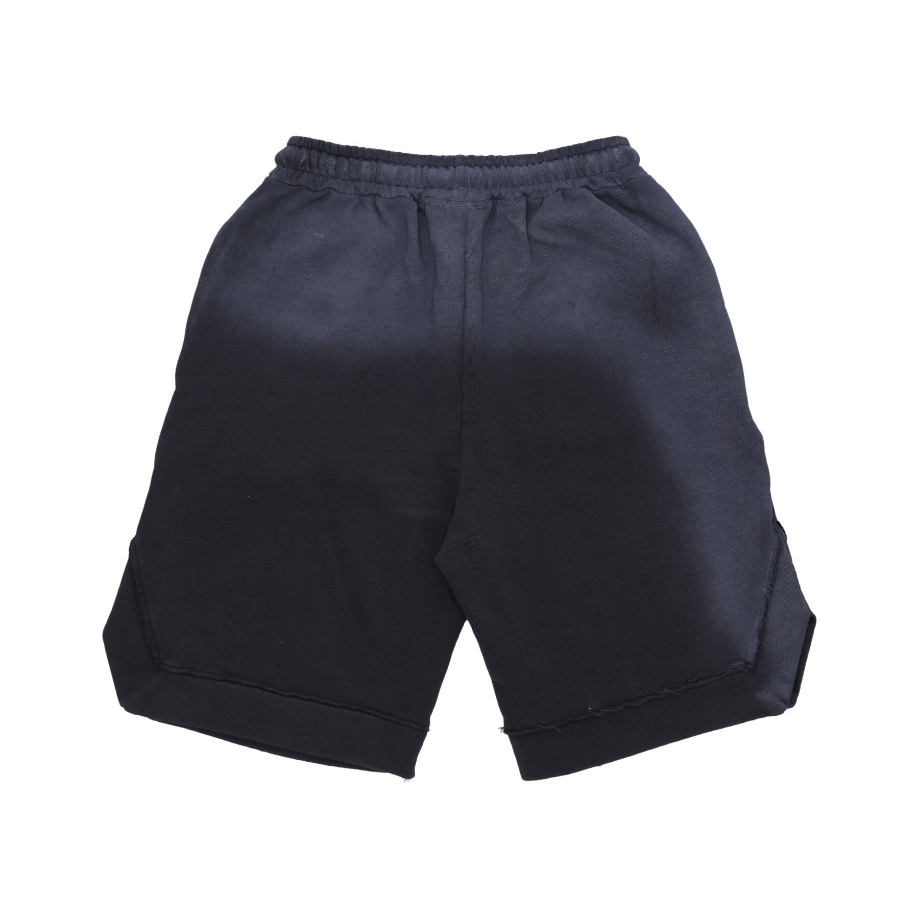 Pantalone Corto Tuta Uomo Logo Tie-dye Short Black