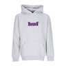 Huf, Felpa Cappuccio Uomo Madison Heavyweight Po Hoodie, Heather Grey