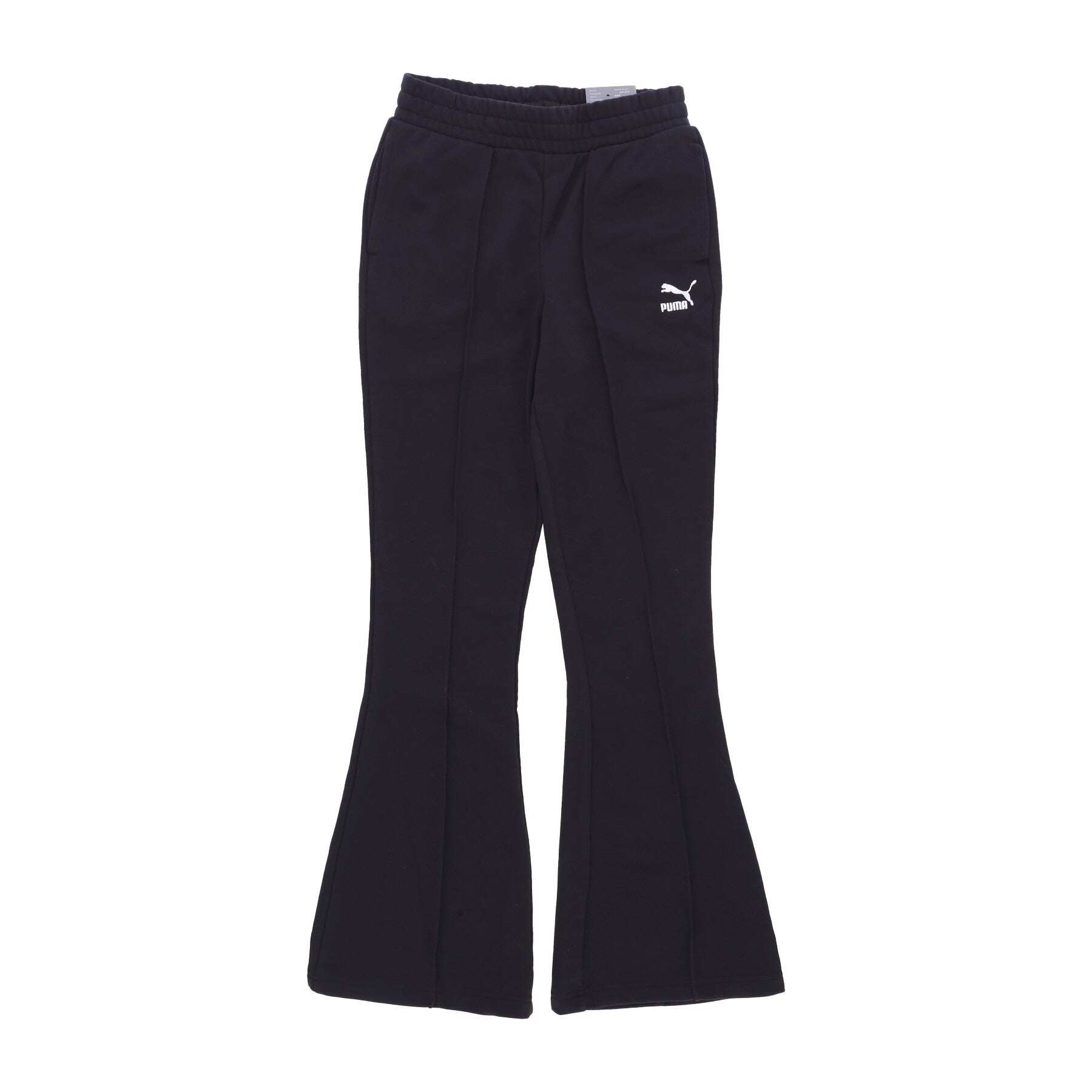 Puma, Pantalone Tuta Leggero Donna Classics Flared Pants, Black