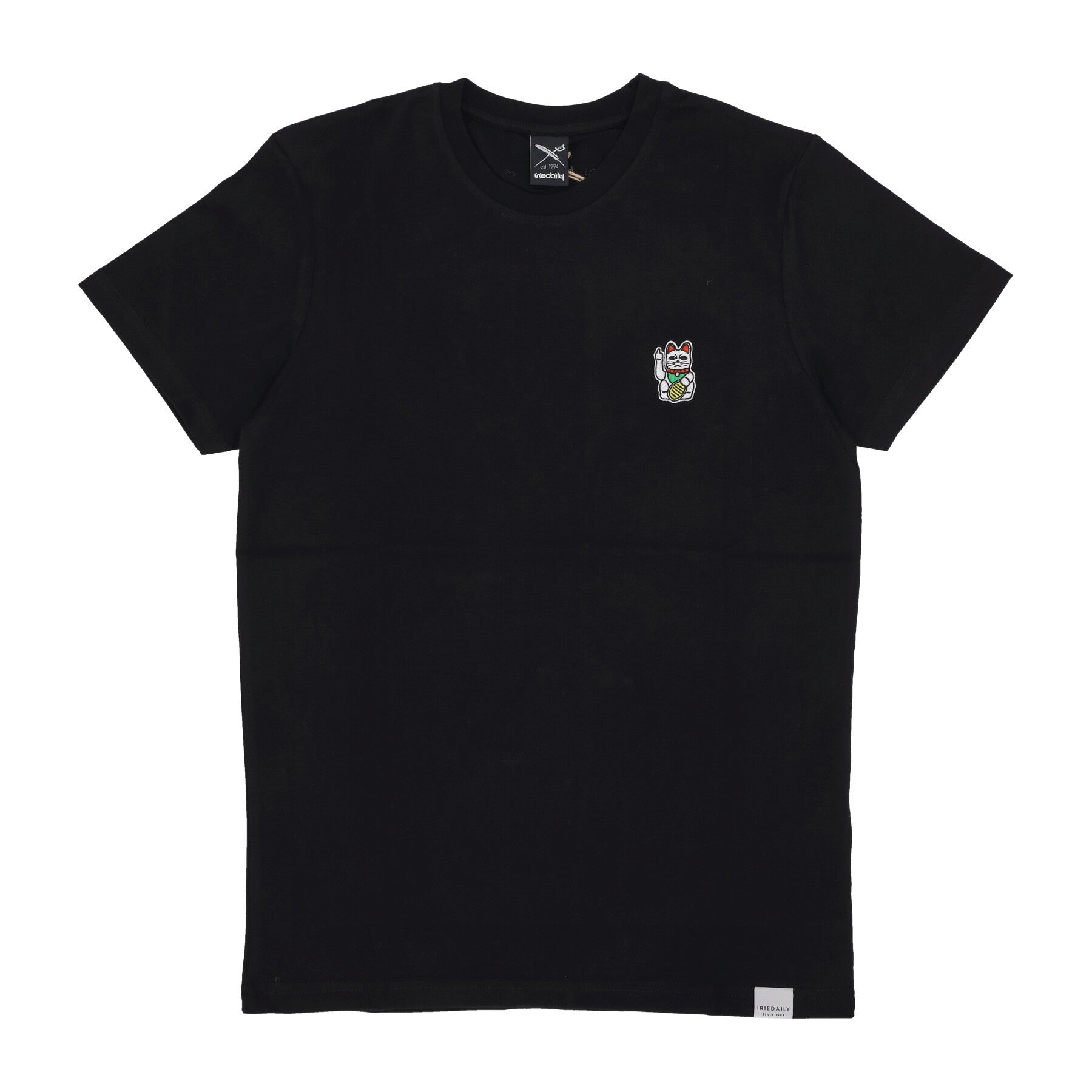 Iriedaily, Maglietta Uomo Bye Bye Tee, Black