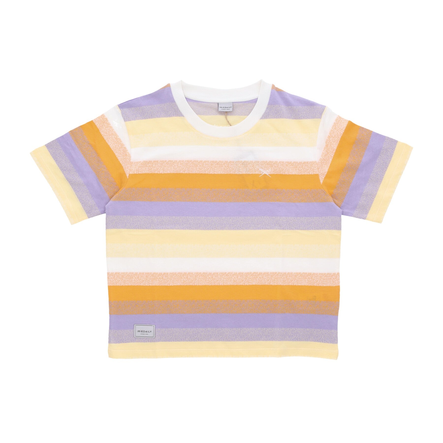 Iriedaily, Maglietta Donna Pixi Stripe Tee, Lilac