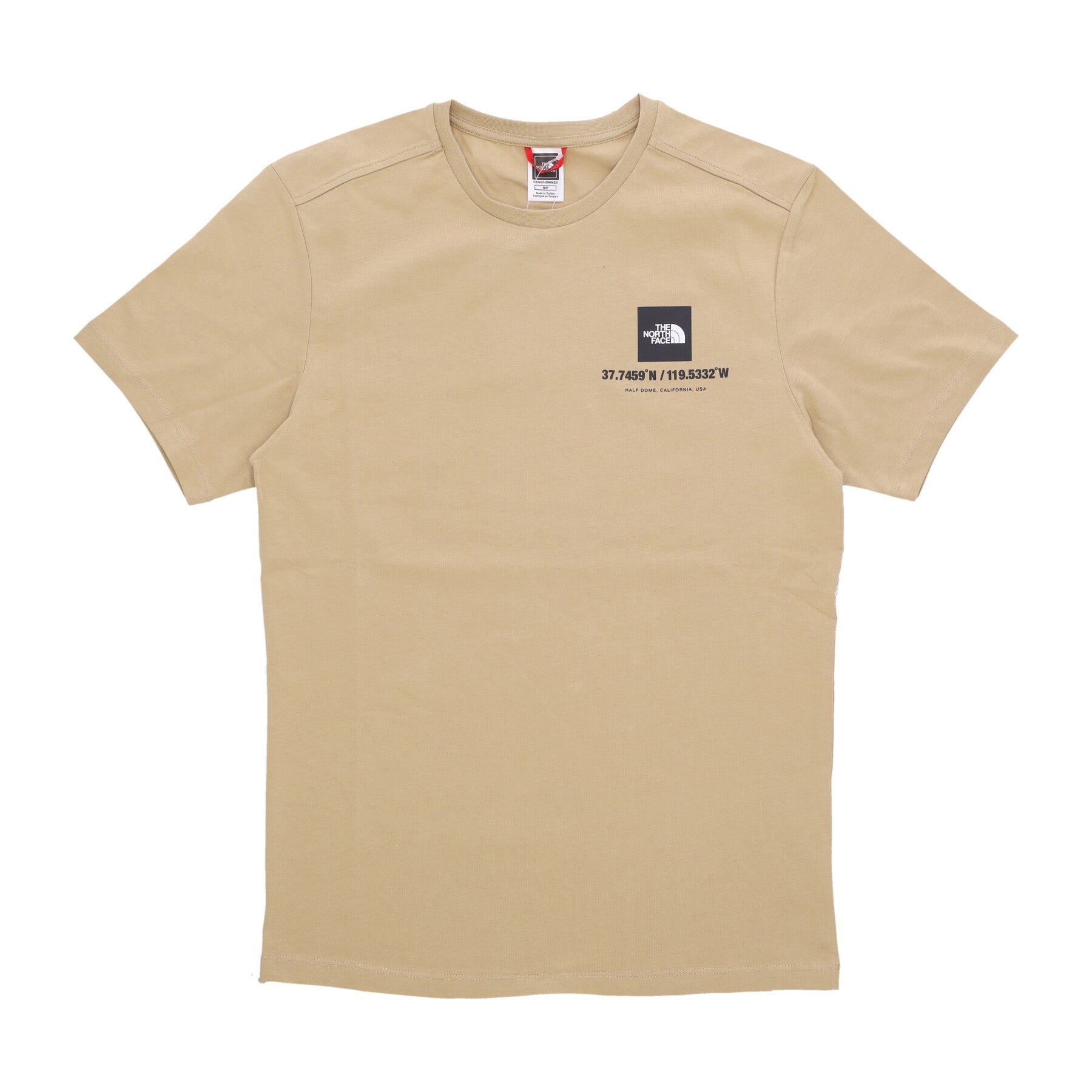 Coordinates Men's T-Shirt Tee Khaki Stone