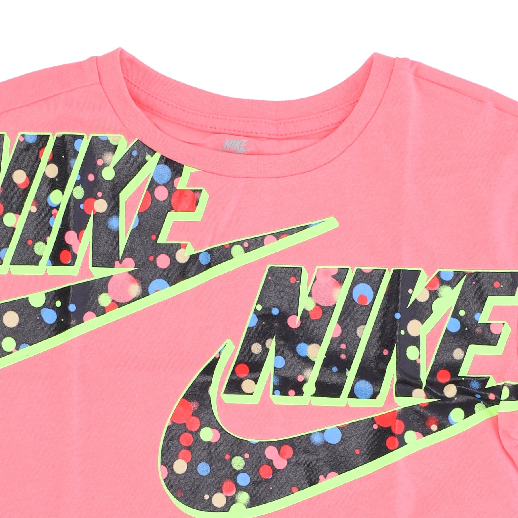 Futura Bokeh Swoosh Pink Glaze Girl's T-Shirt