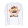 Alpha Industries, Felpa Leggera Girocollo Uomo Nasa Davinci Sweater, White