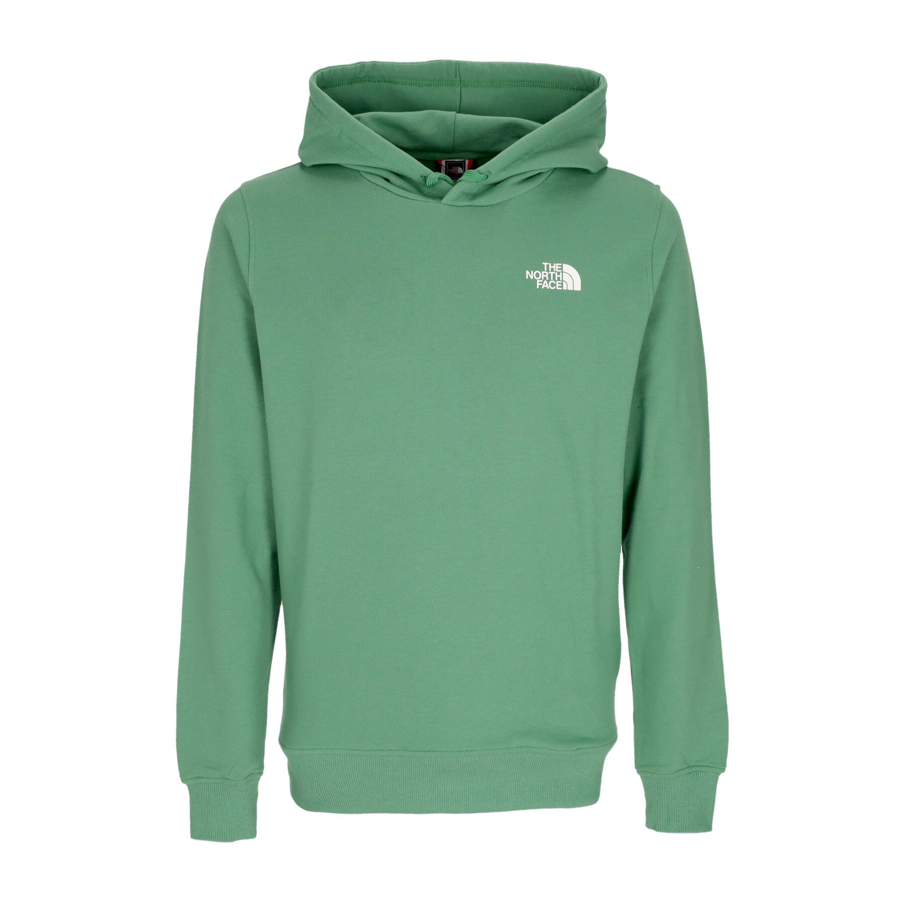 The North Face, Felpa Leggera Cappuccio Uomo Seasonal Drew Peak Pullover Light, Deep Grass Green