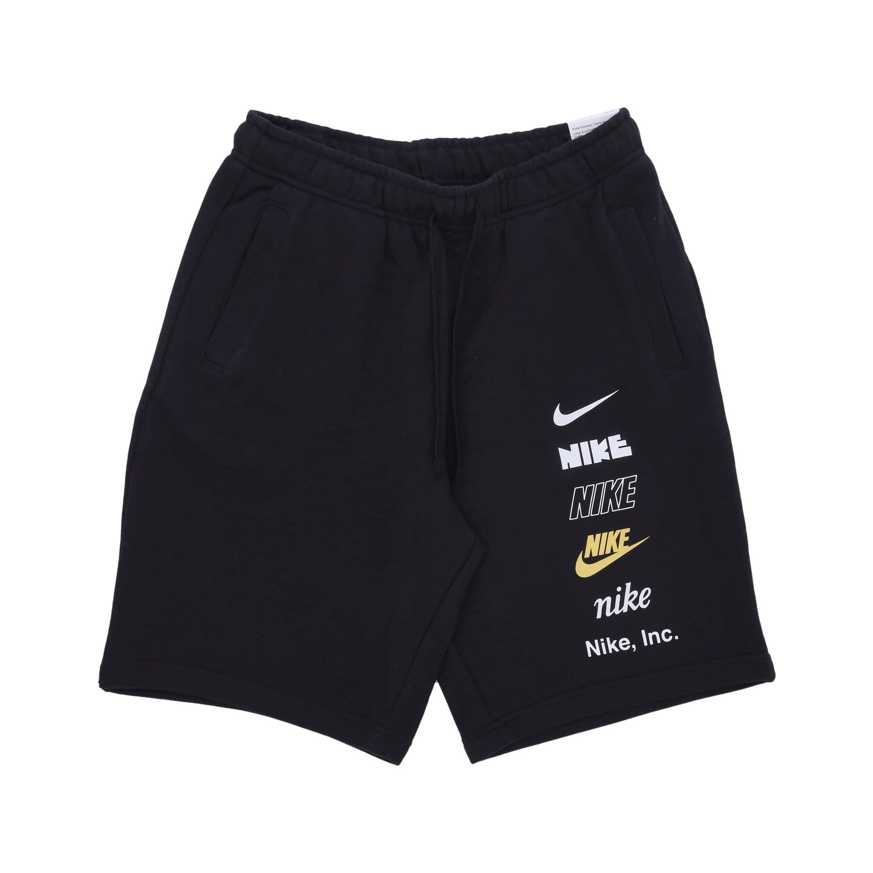 Nike, Pantalone Corto Tuta Uomo Club+ French Terry Short, Black