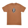 Obey, Maglietta Uomo Hound Classic Tee, Brown Sugar