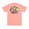 Obey, Maglietta Uomo Bowl Of Fruit Classic Tee, Citrus