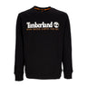 Timberland, Felpa Girocollo Uomo Wwes Crew Neck Bb, Black