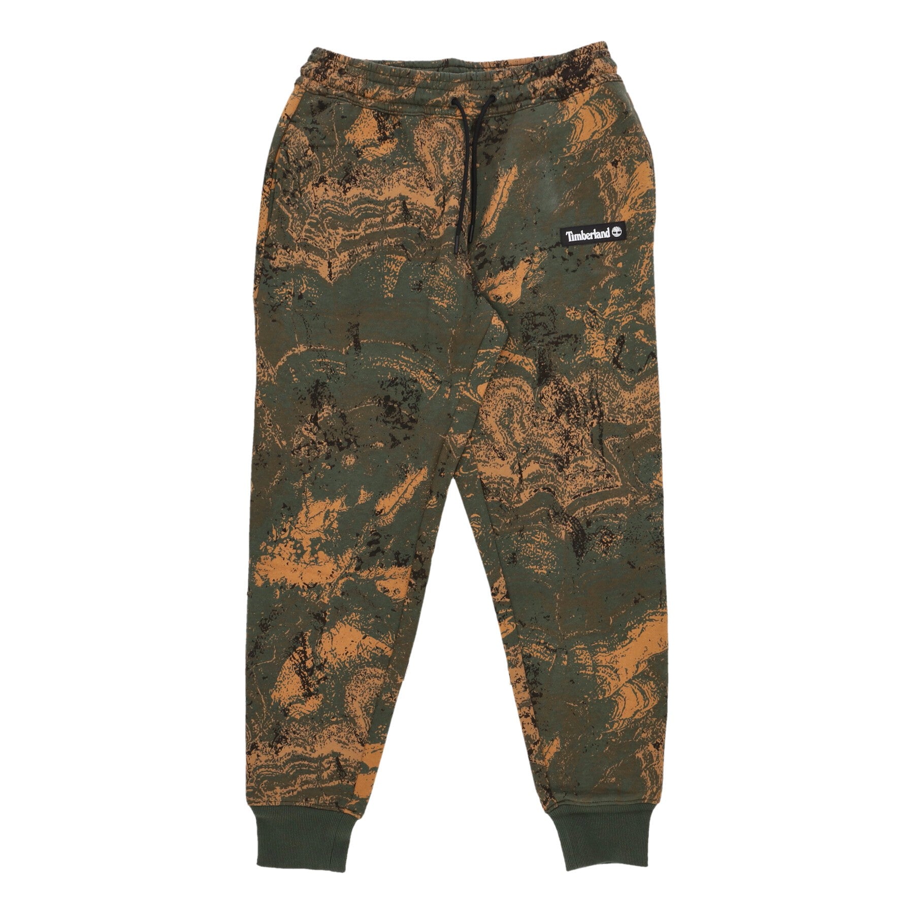 Timberland, Pantalone Tuta Felpato Uomo Aop Sweatpant, Spring Rock Print