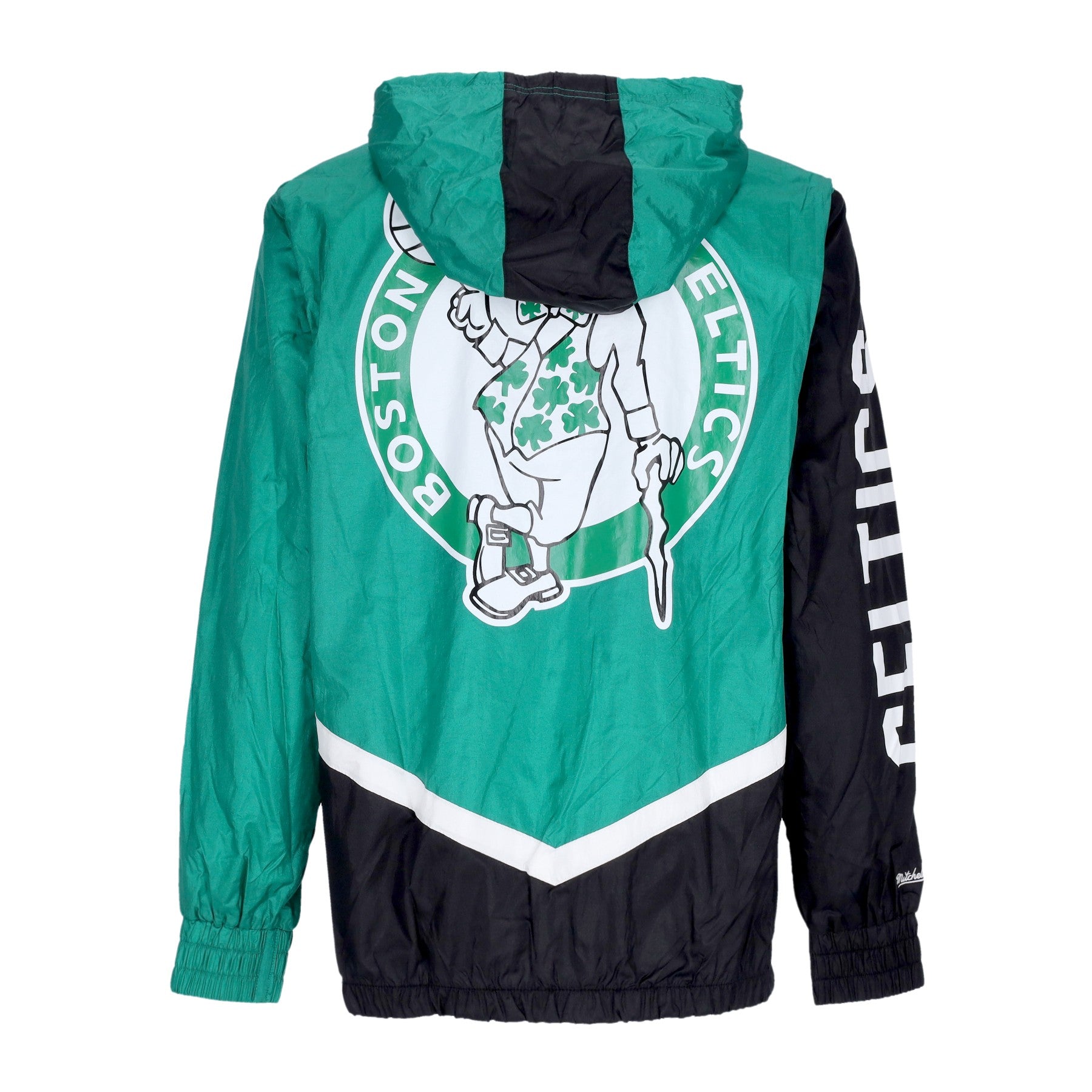 Mitchell & Ness, Giacca A Vento Uomo Nba Undeniable Full Zip Windbreaker Hardwood Classics Boscel, 