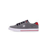 C1rca, Scarpe Skate Uomo Lopez 50 Slim, Charcoal Grey/pompeian Red/white