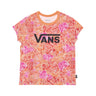 Vans, Maglietta Ragazza Rose Camo Print Mini Tee, Cyclamen