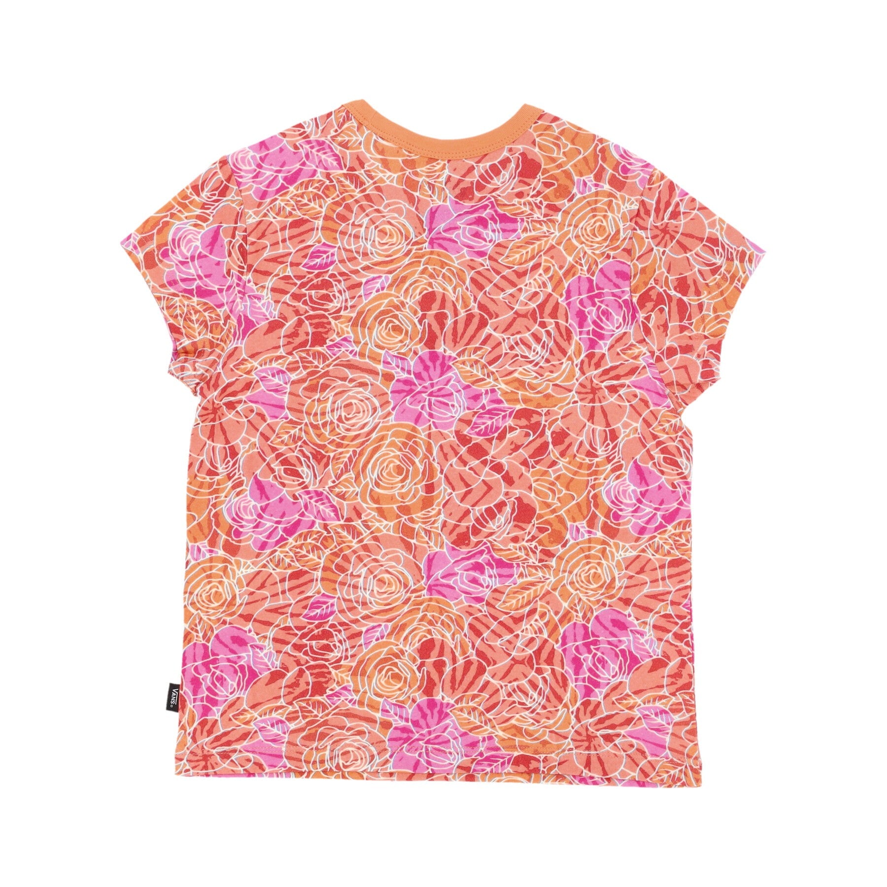 Vans, Maglietta Ragazza Rose Camo Print Mini Tee, 