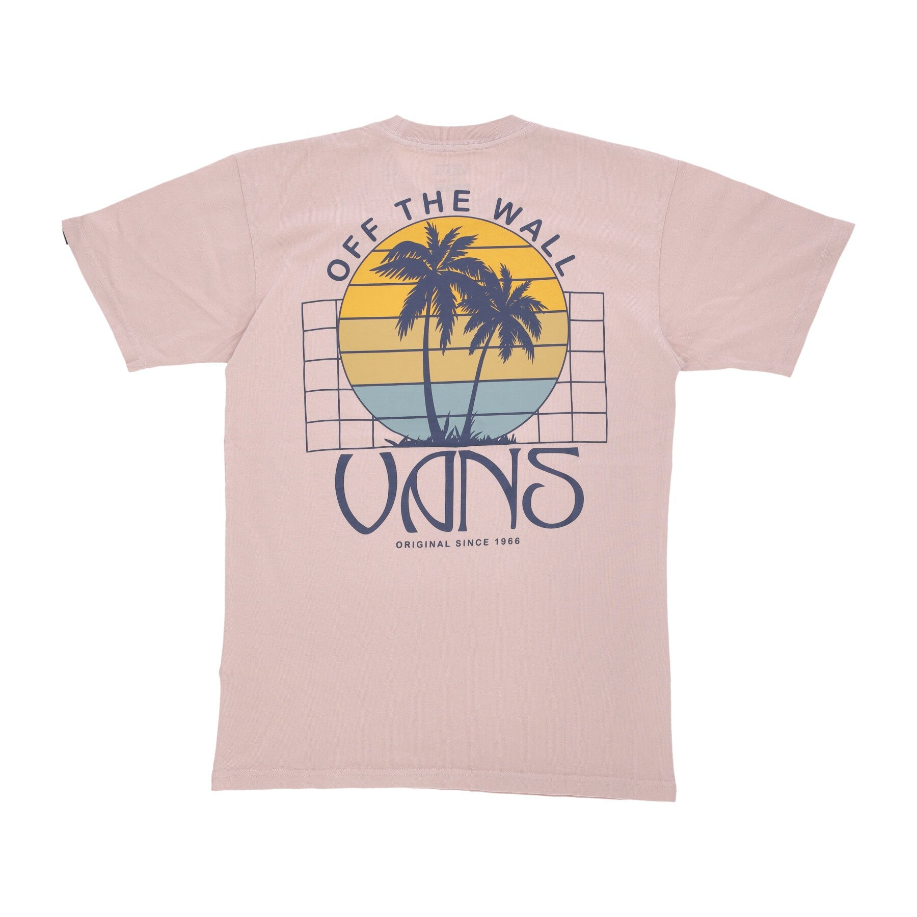 Vans, Maglietta Uomo Sunset Dual Palm Vintage Tee, 