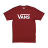 Vans, Maglietta Uomo Classic Tee, Syrah/white