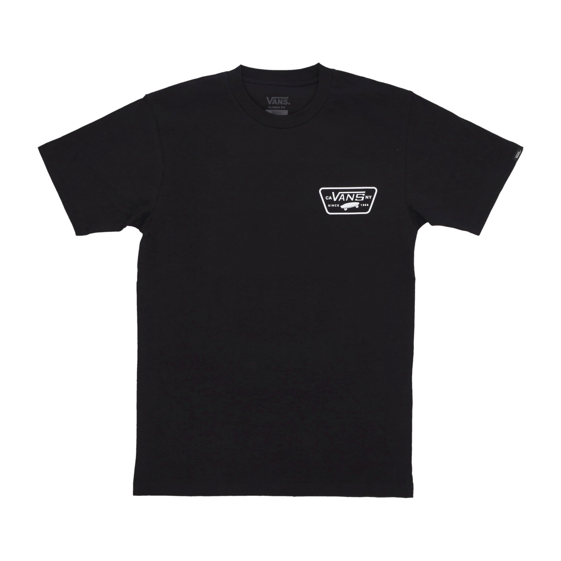 Vans, Maglietta Uomo Full Patch Back Tee, Black/white