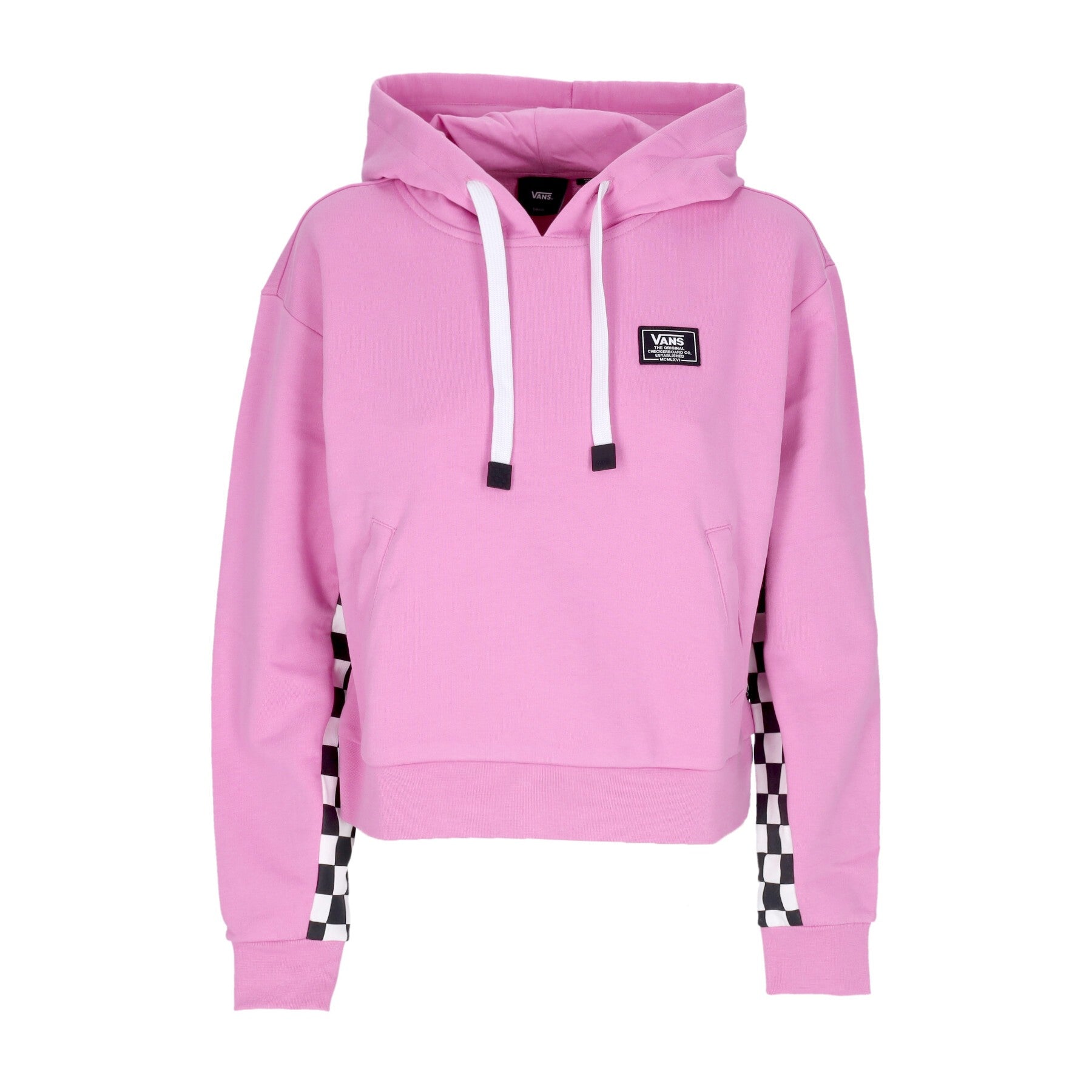 Sudadera con capucha ligera boom boom boom check it sudadera con capucha ciclamen