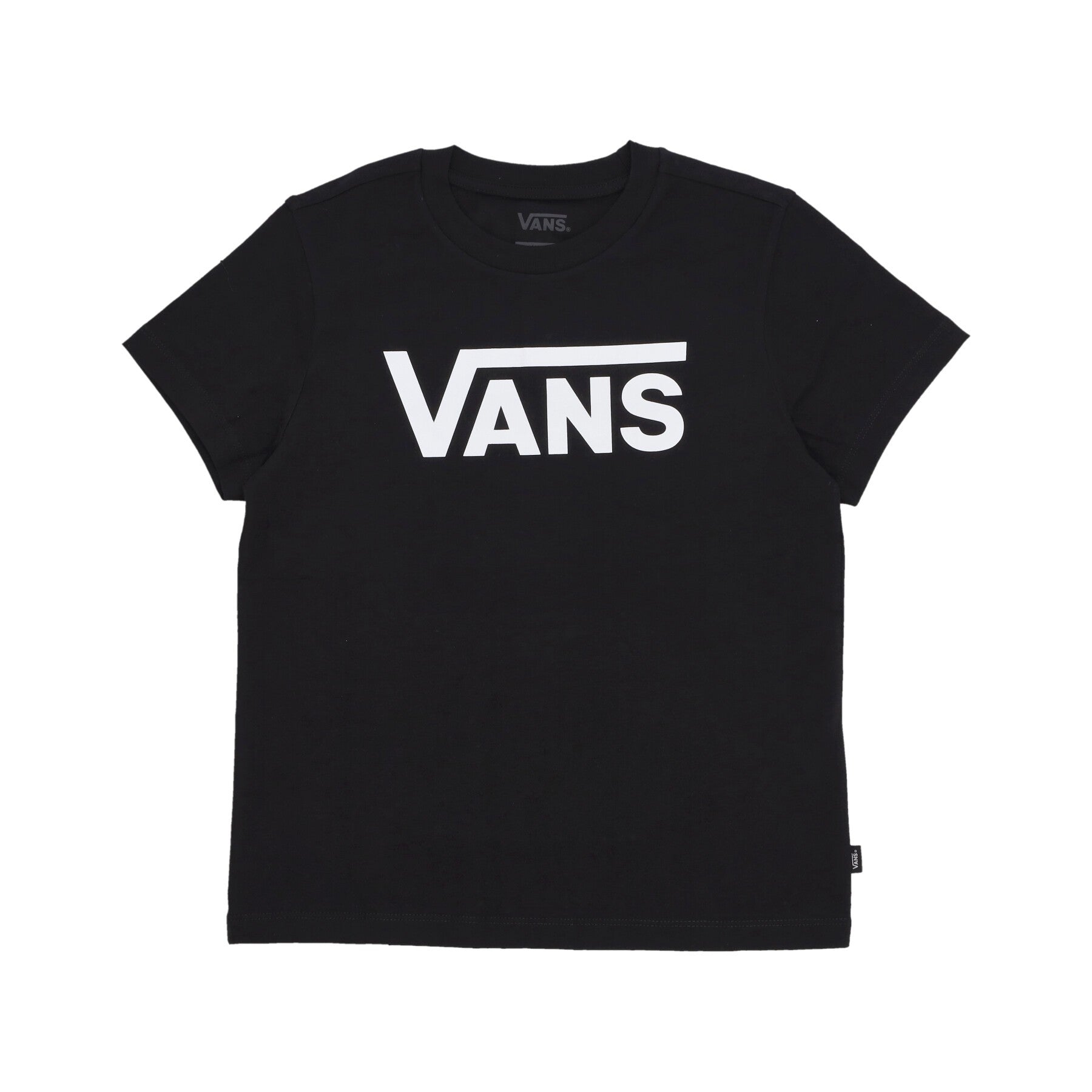 Vans, Maglietta Donna Flying V Crew Tee, Black