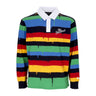 The Hundreds, Polo Manica Lunga Uomo Spray Drip L/s Rugby, Black