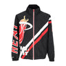 Mitchell & Ness, Giacca A Vento Uomo Nba Exploded Logo Warm Up Jacket Hardwood Classics Miahea, Black