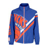 Mitchell & Ness, Giacca A Vento Uomo Nba Exploded Logo Warm Up Jacket Hardwood Classics Neykni, Royal