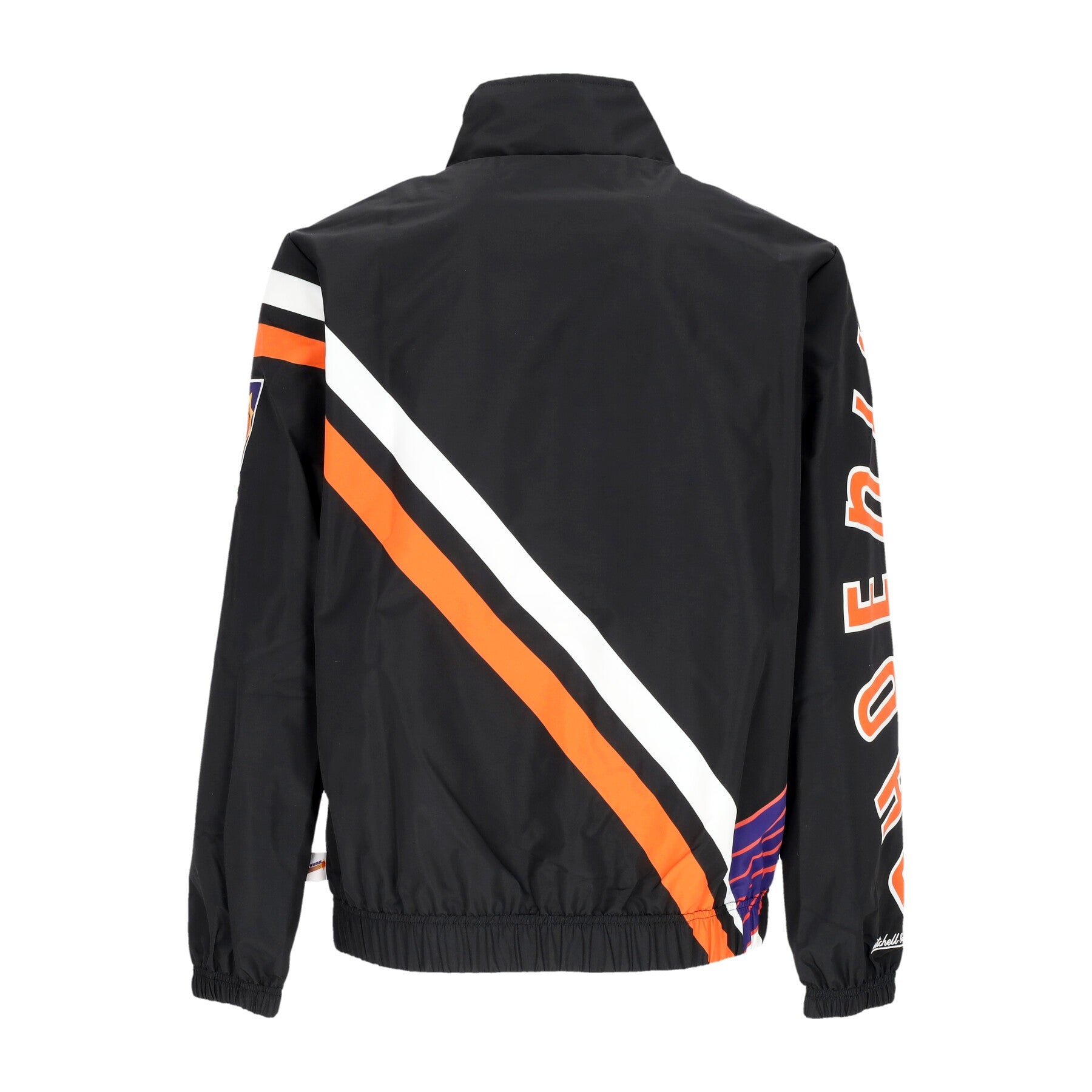 Mitchell & Ness, Giacca A Vento Uomo Nba Exploded Logo Warm Up Jacket Hardwood Classics Phosun, 