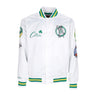 Mitchell & Ness, Giubbotto Bomber Uomo Nba Hometown Lw Satin Jacket Hardwood Classics Boscel, White