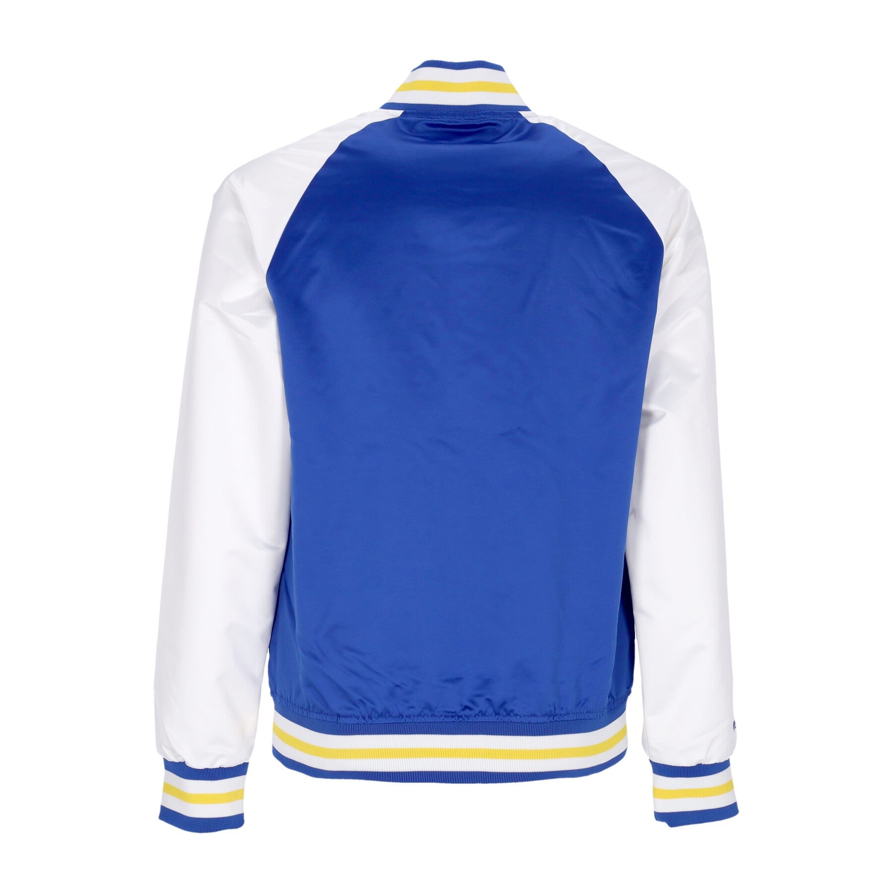 Mitchell & Ness, Giubbotto Bomber Uomo Nba Primetime Lw Satin Jacket Hardwood Classics Golwar, 