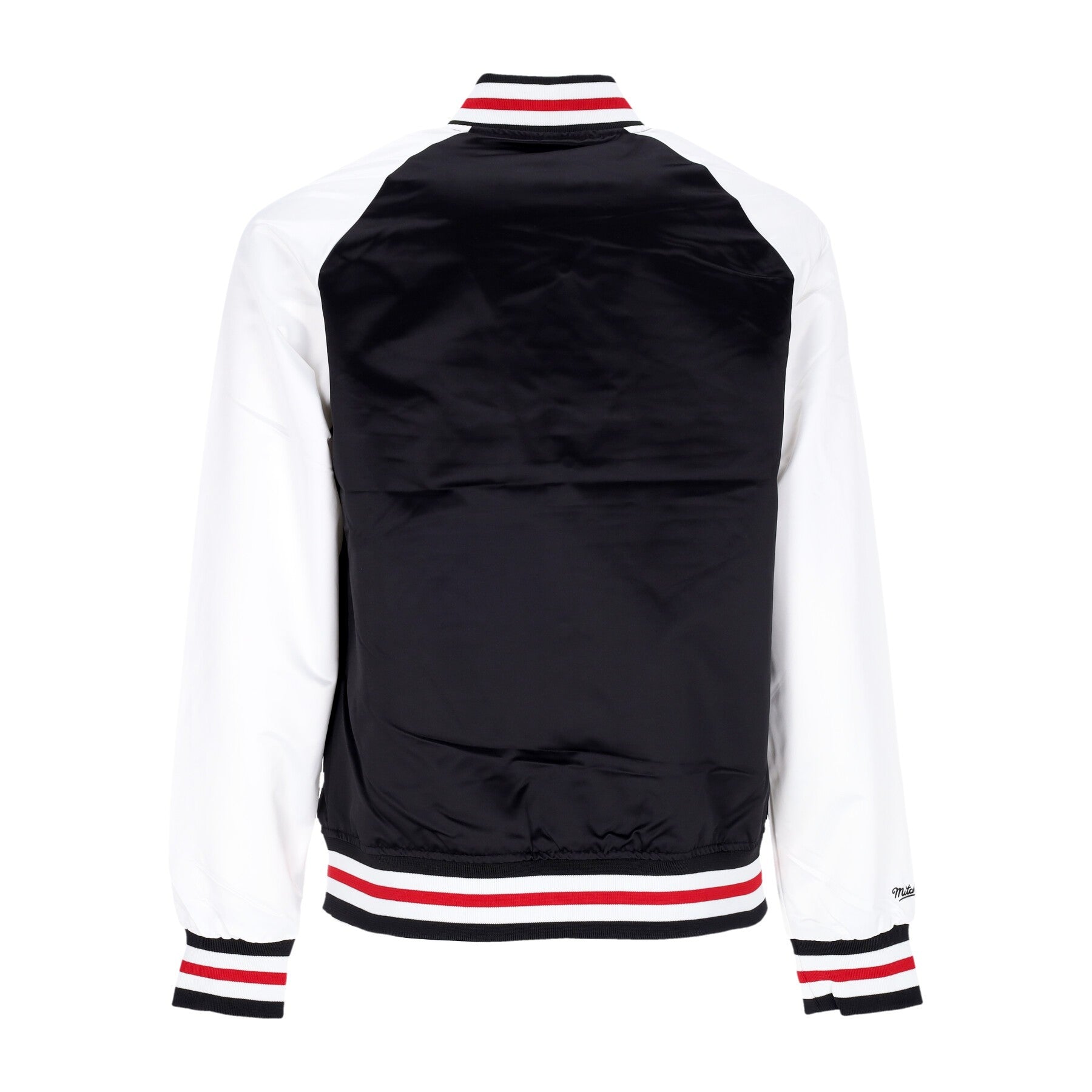 Mitchell & Ness, Giubbotto Bomber Uomo Nba Primetime Lw Satin Jacket Hardwood Classics Miahea, 