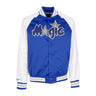 Mitchell & Ness, Giubbotto Bomber Uomo Nba Primetime Lw Satin Jacket Hardwood Classics Orlmag, Royal