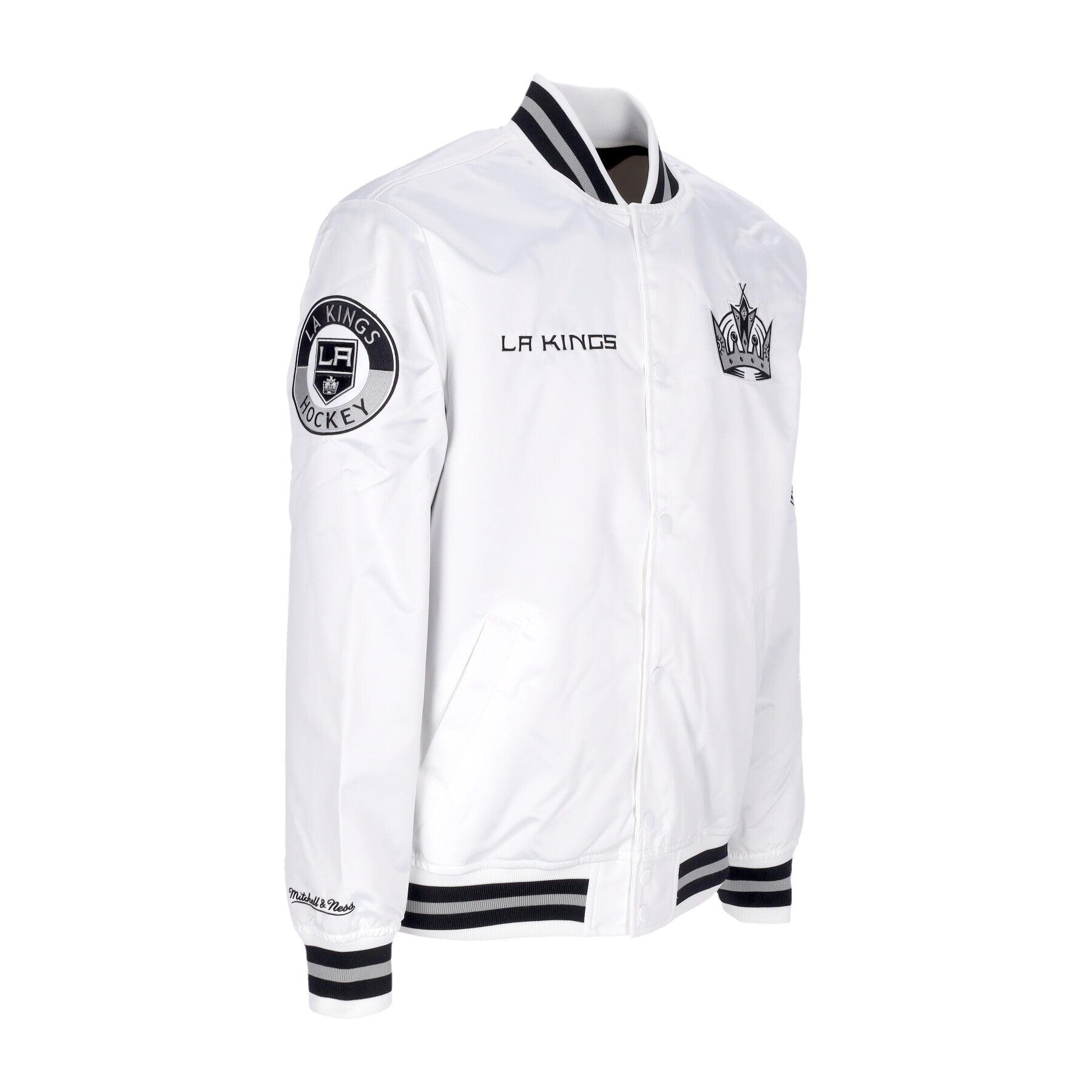 Mitchell & Ness, Giubbotto Bomber Uomo Nhl Hometown Lw Satin Jacket Loskin, 