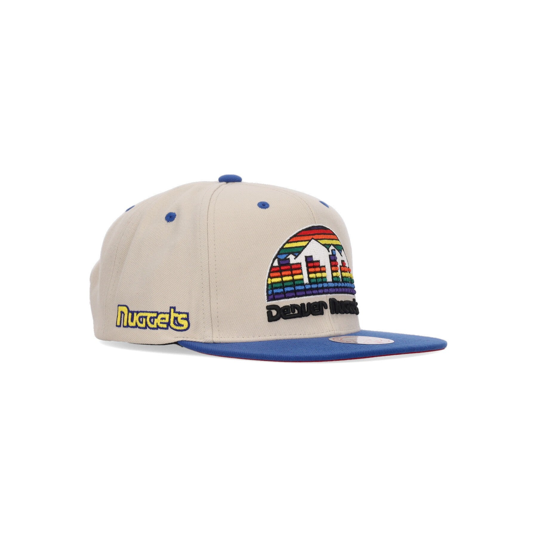 Mitchell & Ness, Cappellino Visiera Piatta Uomo Nba Sail 2 Tone Snapback Hardwood Classics Dennug, 