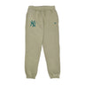 New Era, Pantalone Tuta Felpato Uomo Mlb Emb Logo R Jogger Neyyan, Washed Khaki