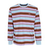 Obey, Maglietta Manica Lunga Uomo Direct L/s Tee, Sky Blue Multi