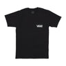 Vans, Maglietta Uomo Style 76 Back Tee, Black/white